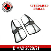 Taillight Tail Light Cover For Isuzu D max 2020 2021 Matte Black Trim D-Max